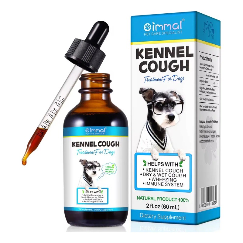 Oimmal Tratamiento Natural Tos Perros Refuerzo Inmune Alivio