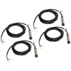 4 Sets Proximity Sensor 3 Wire NPN NC Contact Inductive