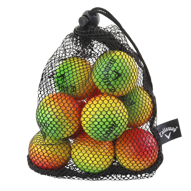 Callaway (キャロウェイ) Golf Practice Balls, Urethane, 9-Pack Multicolor