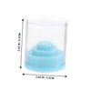 BIUDECO 2pcs Grinding Bits Storage Box for Nail Salon Nail