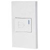 Volteck PA-TI-EB, Placa armada 1 interruptor de timbre 1.5 módulos