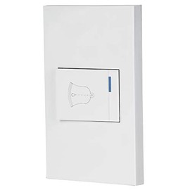 Volteck PA-TI-EB, Placa armada 1 interruptor de timbre 1.5 módulos línea Española color blanco