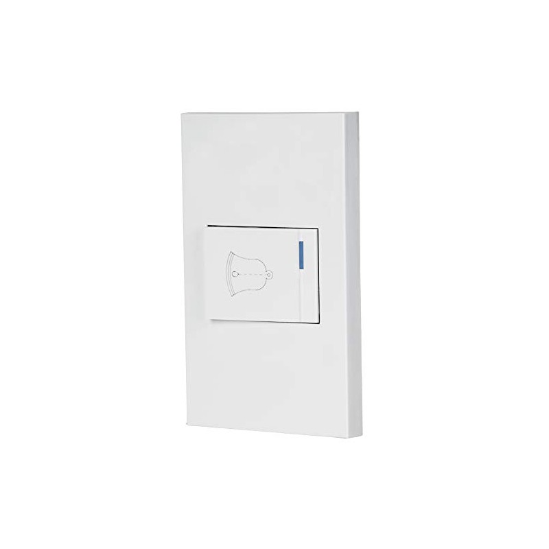 Volteck PA-TI-EB, Placa armada 1 interruptor de timbre 1.5 módulos