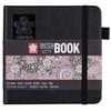 Sakura Sketch Notebook-80 Sheets, Black Pages, 12 x 12 cm