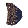 Turban Head Wraps Vintage Embroidered Soft Lace Material Beaded Fleece