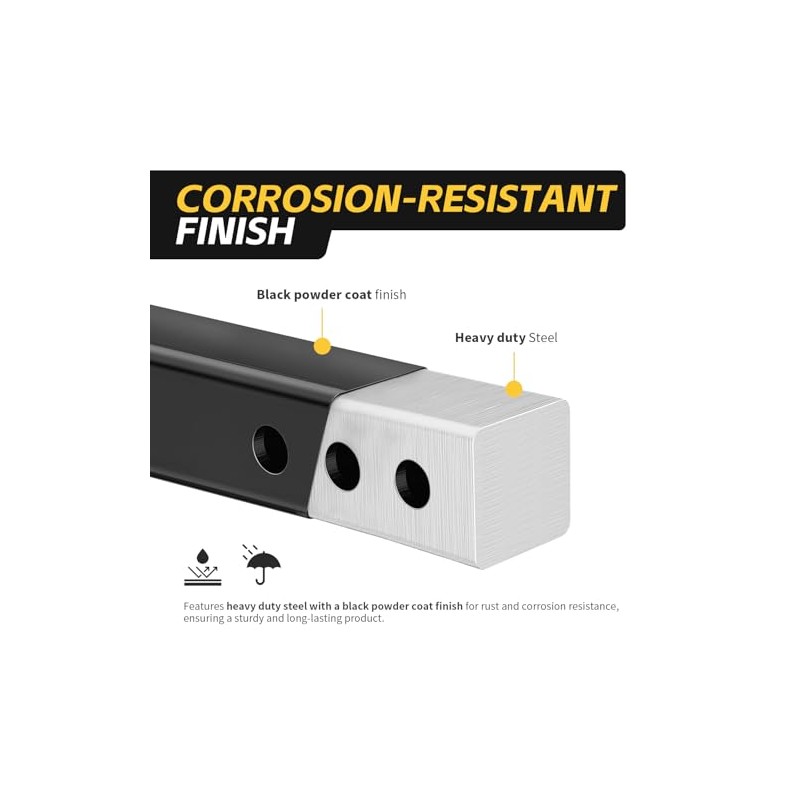 MaxxHaul 50650 Trailer Hitch Riser for 2 inch Receivers with