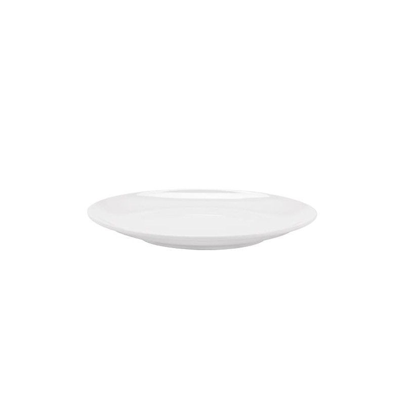 10.5" White Break Resistant Round Plate, by GET 207-5-W-EC (Pack