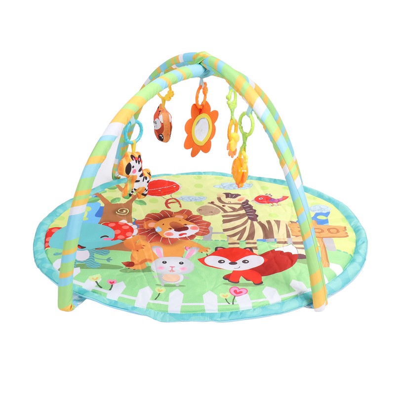 Baby Gym Play Mat with Toys Round Activity Game Combination