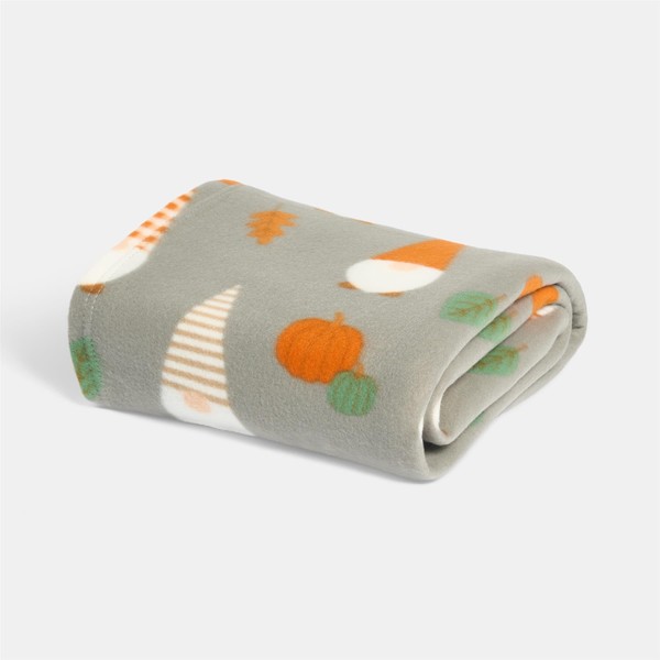 OHS Christmas Fleece Blanket for Bed, Soft Warm Cosy Autumnal