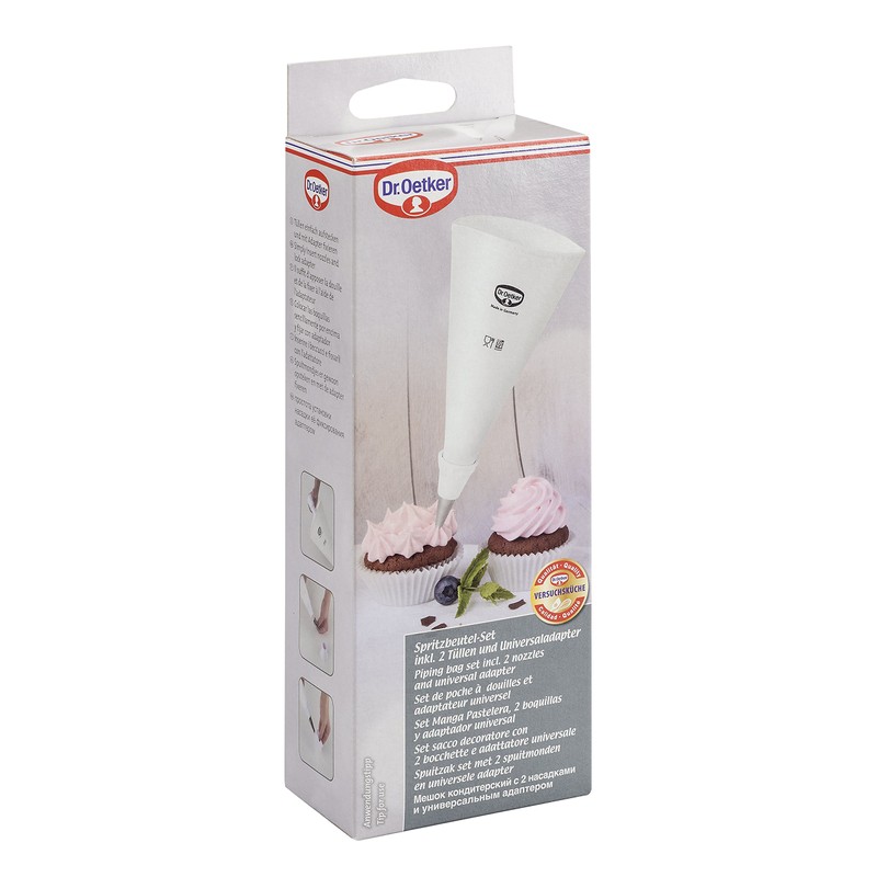 Dr. Oetker 1975 Professional 3 Piece Icing Bag Set, consisting