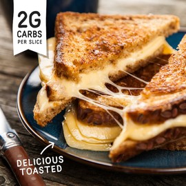 Fitbakes Keto Flaxseed Bread: 2G Carbs, High Protein