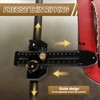 Thin Rip Table Saw Jig Guide with T-Bolts, Fast Thin