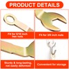 CTEAKOP 3/8" Bi-Fold Pocket Door Wrench Angled, Pivot Adjustment Wrench