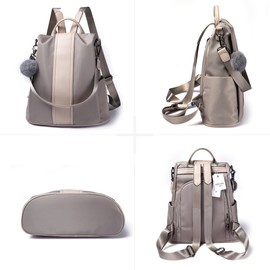 PINCNEL Women’s Backpack, Anti-Theft, Water Resistant, Lightweight, Over-the-Shoulder, Handbag, 3-Way, Bag for Mothers, Girls, Large Capacity, Popular, Commuting to Work and School, Travel, Outdoor