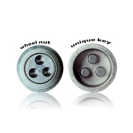 Heyner Germany StillBull Locking Wheel Nuts M12x1.5 Fits Renault Scenic 17mm Hex Models 2003 To 2024 Set 4 Locks Alloys Antitheft Protection Bolts I