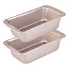 Bakeley Rectangle Loaf Pan Set, 9 Inches Non-Stick Oblong Bread