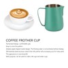 420ml/14oz Stainless Steel Coffee Frother Cup Multipurpose Coffee Milk Frothing