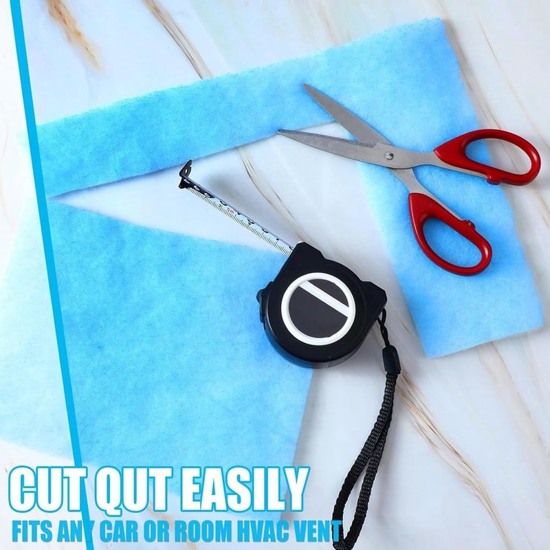 MERV 8 Reusable Air Vent Filter Cut to Fit Electrostatic