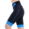 BEROY Bike Shorts with 3D Gel Padded,Womens Gel Cycling Shorts(XL,Blue)