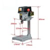 DOONARCES 220V 340W Mini Bench Benchtop Drill Press Portable Small