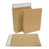 Assist-Box (L/500 Sheets) Courier Paper Bag, Square Bottom Bag, Medium,
