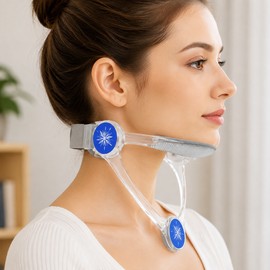 Adjustable Neck Support Brace for Daily Posture Use – Lightweight Cervical Support Strap for Home, Office & Travel