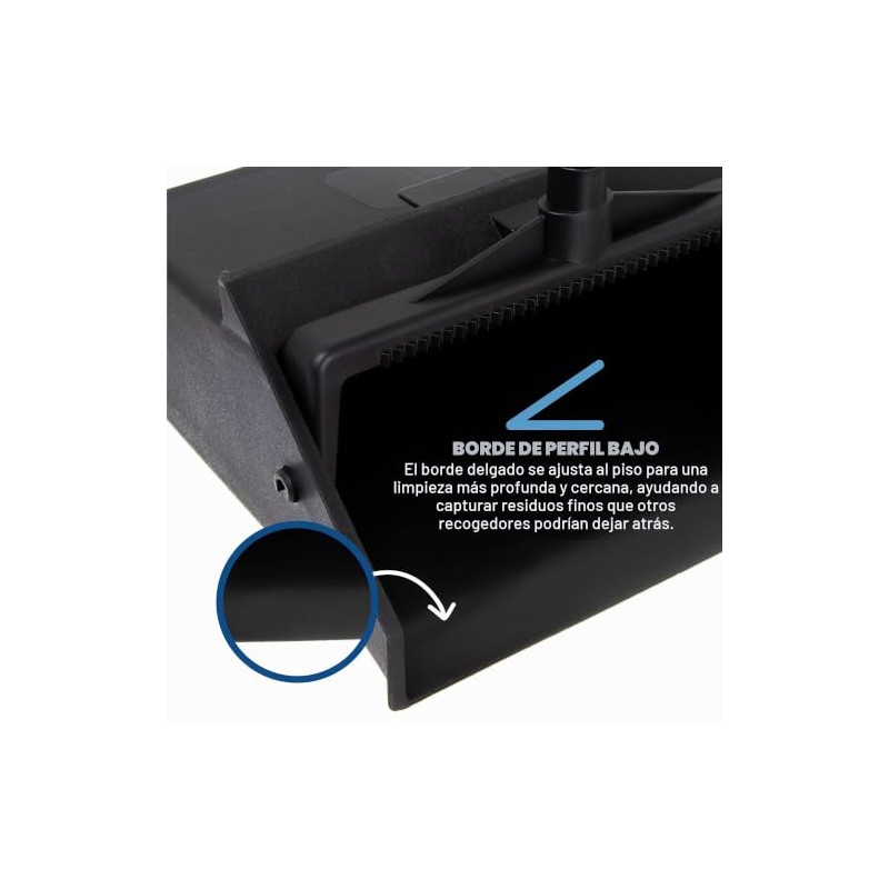 Carlisle Pivoting Upright Lobby Dustpan with Metal Handle