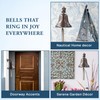 Solid Brass Wall Mounted Ship Hanging Antique Brass Bell for