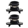 munirater 2PCS Rubber Carburetor Carb Intake Boot Carb Replacement for