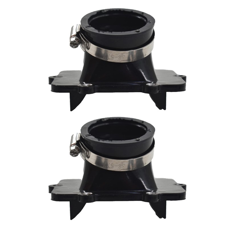 munirater 2PCS Rubber Carburetor Carb Intake Boot Carb Replacement for