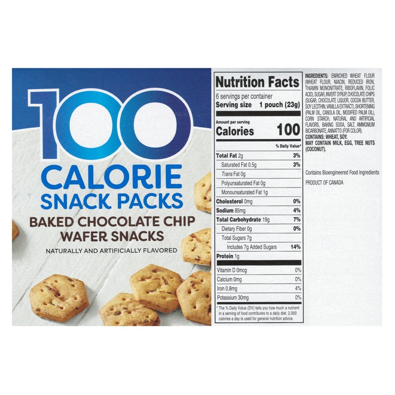 Benton’s 100 Calorie Baked Wafer Snack Packs (1 Box, Chocolate