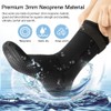 HINATAA 3mm Neoprene Wetsuit Socks,Thermal Wetsuit Socks, Quick-Drying Non-Slip Diving