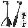 TELESIN° Mini Quick Release Extendable Selfie Stick Tripod for GoPro