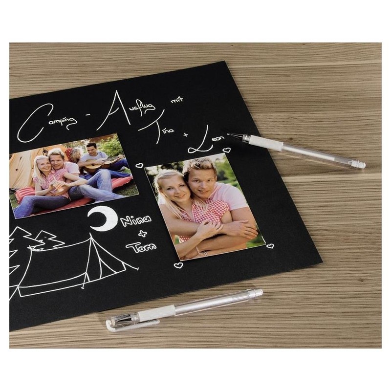 Pentel K118LW Hybrid Rollerball Pen White