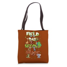 Field Day Second Grade Fieldtrip Field Day School Animal Tote Bag