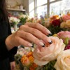 2 paquetes de uñas postizas de punta francesa de longitud