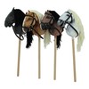 Sweety Toys Hobby Horse Horse Suitable for Hobby Horsing (Black)