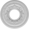Ekena Millwork CMP19BA Baltimore Thermoformed PVC Ceiling Medallion, 19"OD x