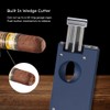 Caseti Urban Single Torch Flame Lighter, Built in Cutter, Built