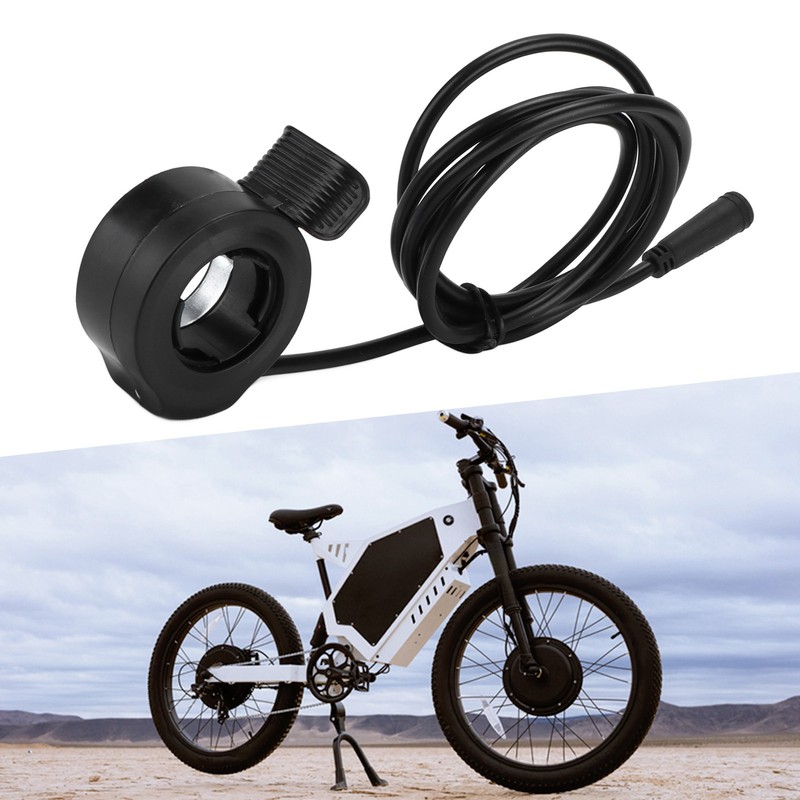 Thumb Throttle Plug 3Pin Left Right Waterproof for Electric Mountain