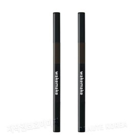 Wake Make Powder Jet Dual Brow 05 Dark Brown 2 pcs - Basic / 웨이크메이크 파우더 젯 듀얼 브로우 05 다크 브라운 2개 - 기본