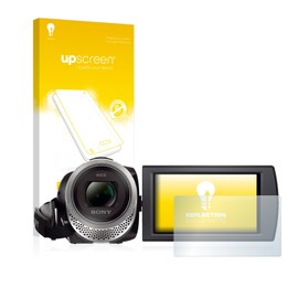 upscreen Anti-Glare Screen Protector compatible with Sony FDR-AX53 – Protection Film Matte