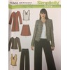 Simplicity Sewing Pattern 4369 Skirt, Jacket, Coat, Top, Size K5