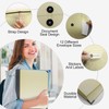 MAKUANG Document Organizer,Folio Folders with Pockets,File Organizer for Paper,Important Documents,
