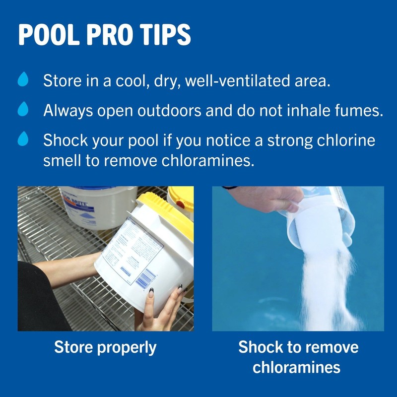 Leslie's 3 Inch Stabilized Chlorine Tablets for Sanitizing Swimming Pools