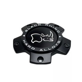 Black Rhino Matte Black Wheel Center Cap W/Screws CAP M-1041 PCD:5X120/127