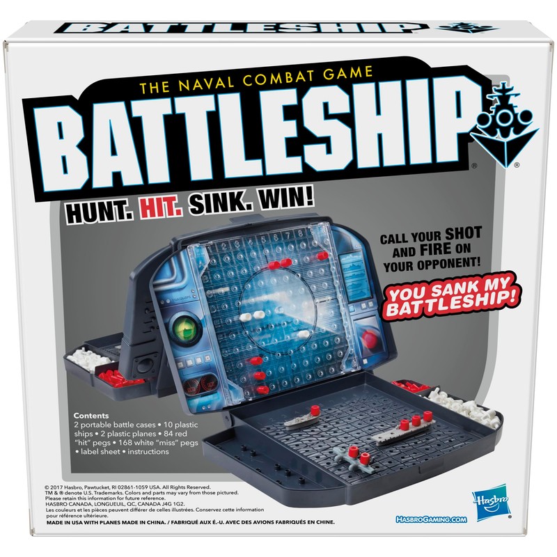 Hasbro Gaming Battleship with Planes Strategy Board Game for Ages