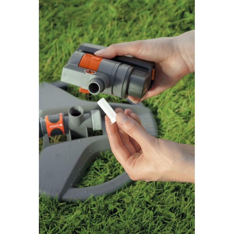 Gardena Square Sprinkler ZoomMaxx Action: Variable sprinkler for a wide