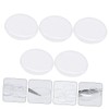 COLLBATH 5pcs Watch Dial Covers Watch Lids for Diy Projects