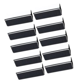 TEHAUX 10pcs Square Artwork Polishing Sponge Multi-Sided Nail Buffer for Bodhi Walnut Finishing for Projects and Versatile Sanding Block